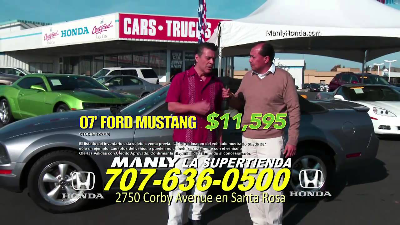 Manly Honda Santa Rosa Spanish January Infomercial Television Spanish
