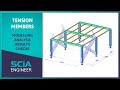 Scia engineer tutorial tension members