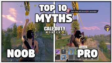 TOP 10 MYTHBUSTERS IN COD MOBILE |  TIPS AND TRICKS CODM MYTHS | PART 1
