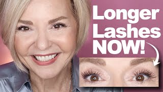 LONGER LASHES NOW! Makeup Over 50