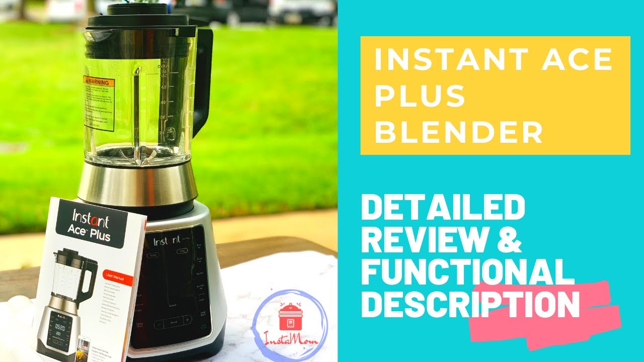 INSTANT ACE BLENDER REVIEW  Unboxing, Review, and Demo 