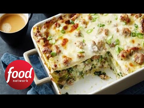 next-level-sausage-gravy-breakfast-lasagna-|-food-network