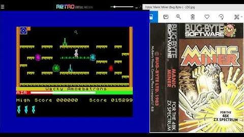 Manic Miner [Matthew Smith] - ZX Spectrum - Retro Virtual Machine