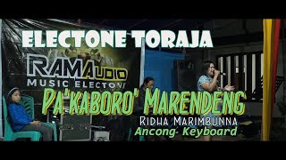 Pa'kaboro' Marendeng [ Salma Margareth ] versi Electone Toraja.