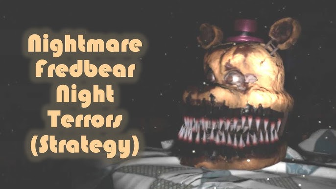 Apparently Nightmare Fredbear isd shorter that both Nightmare