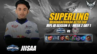 MVP Best Moments Ling RBL Jiisaa | Rebellion vs Alter Ego - MPL ID Season 9 Week 2 Day 1 Game 1
