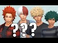 Making My Hero Academia Boys in the SIMS! | BNHA The Sims #01