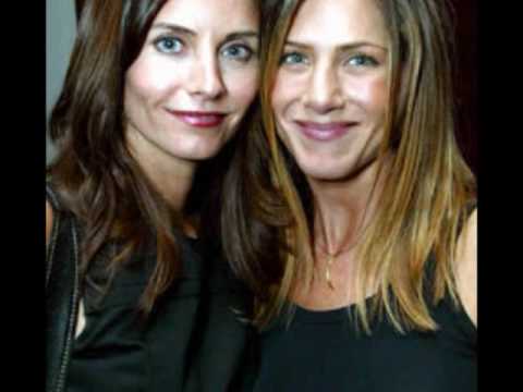 Jennifer Aniston and Courteney Cox