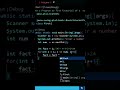 Write a Program to Find a Factorial of a Number #coding #shortvideo #studylearn #javaprogram
