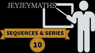 SEQUENCES AND SERIES PART 10 Prepared by BINOY XAVIER MSc,BEd,SET
