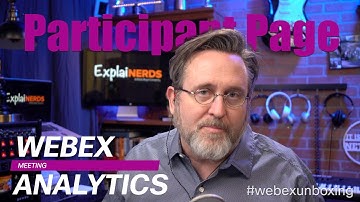 Webex Meeting Analytics - Participant