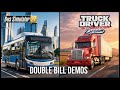 Bus Simulator 27 + Truck Driver Demo | Quick Review