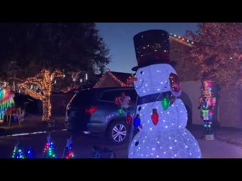 Video: Đèn Giáng sinh đẹp nhất ở San Antonio
