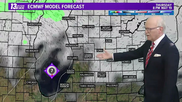 6 pm Weather Forecast - Grand Rapids, MI - Monday, May 16, 2022