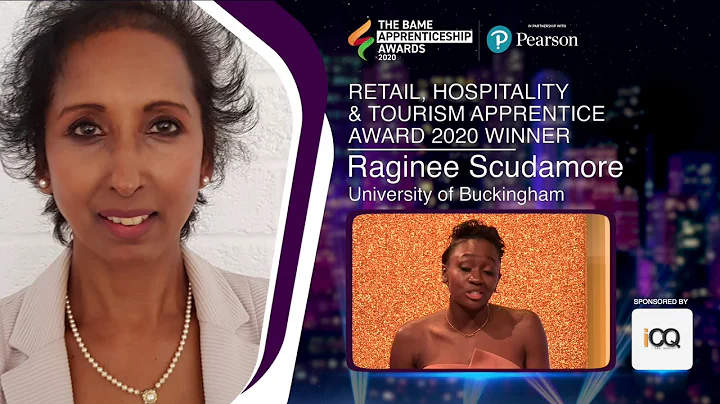 Retail, Hospitality & Tourism Award 2020 - BAME Apprenticeship Awards ONLINE 2020