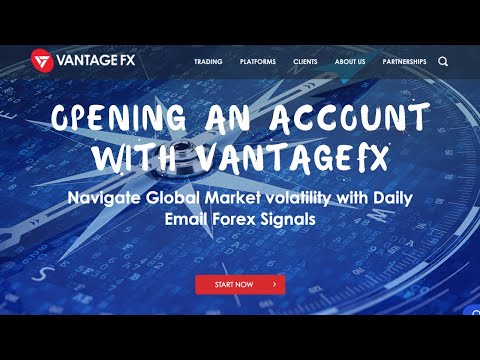 Open an account with VantageFX