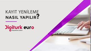 Digitürk Euro Üyelik Yenileme / Uzatma Nasıl Yapılır? Resimi