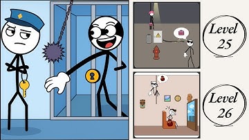 Thief Puzzle: Level 25 , 26 – How to Solve? (Walkthrough)