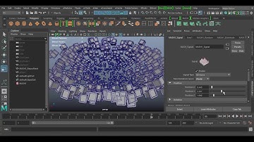 Autodesk Maya MASH: Signal Node