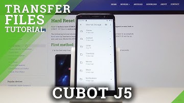 How to Transfer Files in CUBOT J5 - Move Media