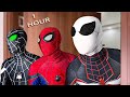 Team spiderman action story in real life  1 hour  nerf war  season 1  flife vs