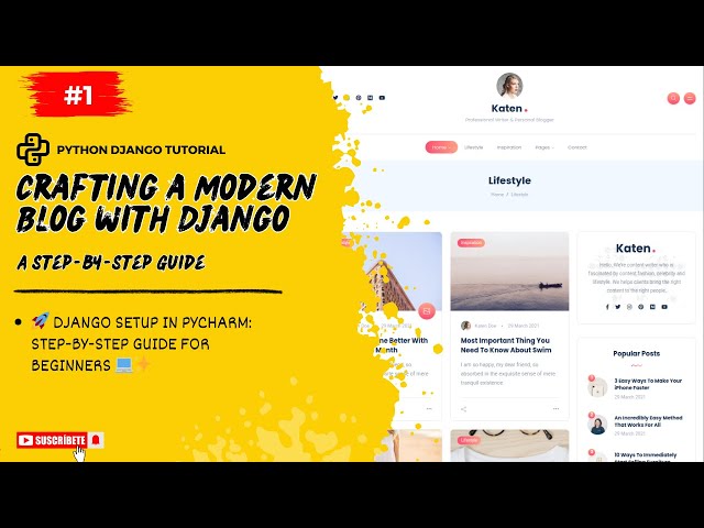Master Django: Build a High-Performance Blog Website from Scratch 📝💻 - Featured Image