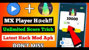 MX Player Rainbow Stacker game hack trick MX player new game hack trick new MX player unlimited scor