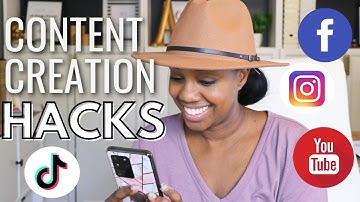 3 Content Creation Hacks: How to BE Productive, SAVE TIME & Produce a TON of CONTENT!