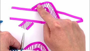 K1tbl - how to knit one stitch through the back loop