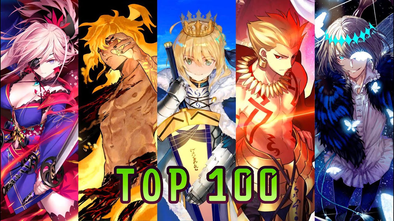 Top 10 favourite characters in the Fate series anime