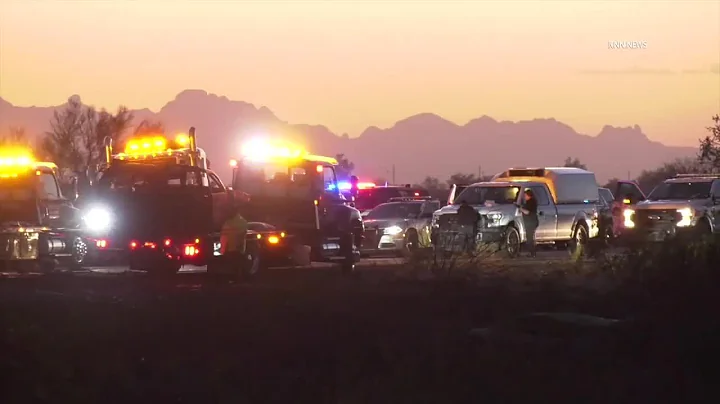 Four people dead after 12-vehicle, chain reaction crash on I-10 west of Tonopah
