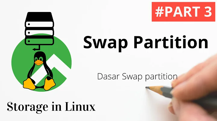 Tutorial Storage di linux #Part3 Swap Disk Partition & Swap File