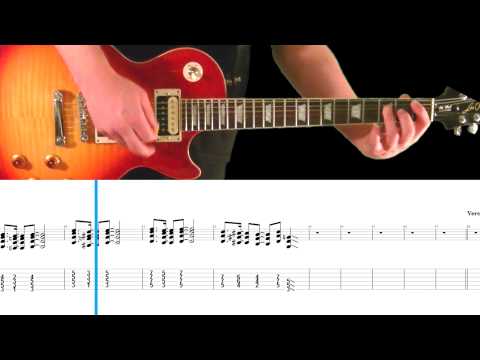 Mr. Brownstone Guitar Overdub Tab And Play Along - Guns N' Roses