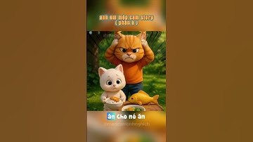 Mèo em cứu cá giúp anh hai mèo Cam và cái kết #short #ai #meow #meocam #meoem