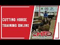 Cutting horse training online