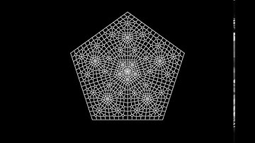 Pentagonal Rules Subdivision Animation