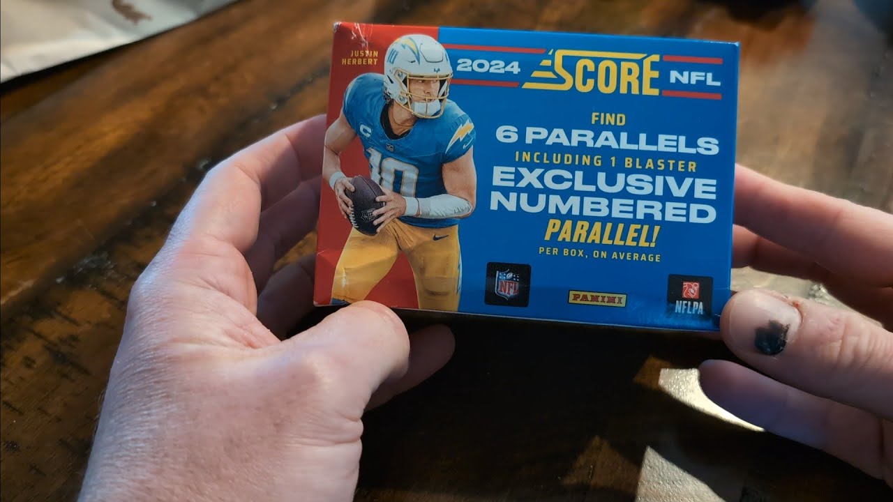 Opening a Box of 2024 SCORE Football Cards