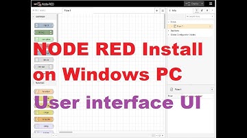 NodeRed   windows Installation UI User Interface  - RESD Tech