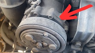 A/C Compressor Dodge RAM 4.7L 1500 2002-2008 Location and Replacement
