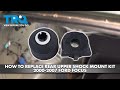 How to Replace Rear Upper Shock Mount Kit 2000-2007 Ford Focus