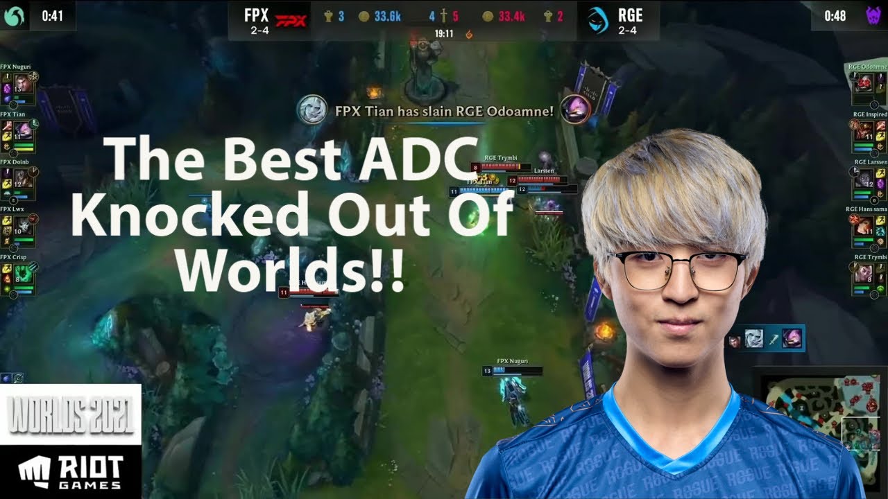 The Best ADC To Be Knocked Out Of Worlds - Hans sama Montage!!
