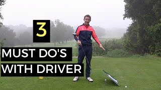 This video is about 3 must do's with driver. receive one fantastic
golf drill that had two of my lessons turning their slice into a draw.
all jus...