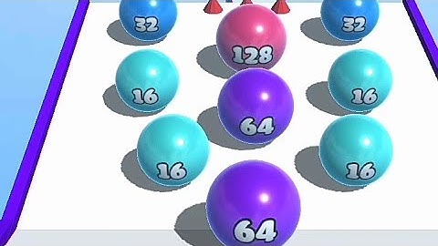 BALL MERGE 2048: ALL LEVELS GAMEPLAY ANDROID AND IOS || LEVEL 29-30