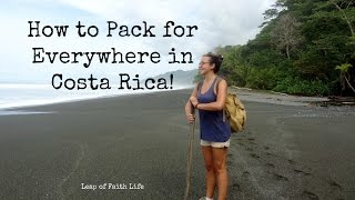 How to Pack for Everywhere in Costa Rica