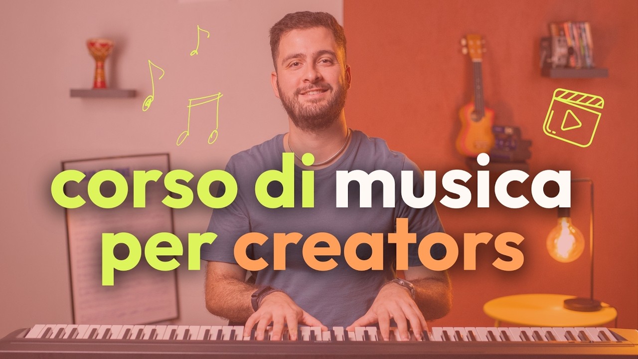 Arriva MUSIC4CREATORS: il CORSO GRATIS per imparare a usare la MUSICA 🎵 nei tuoi VIDEO 📹
