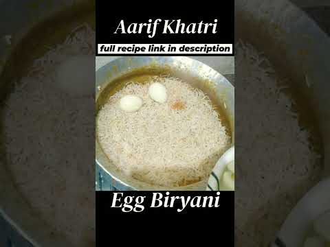 Egg Biryani #eggbiryani