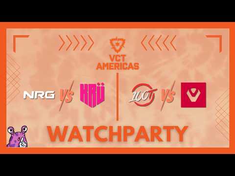 NRG vs KRU | VCT Americas STAGE 1 - #VCTWatchParty | !patreon !socials !merch