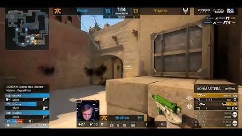 Fnatic VS Vitality | DreamHack malmö 2019 | GrandFinal | Last Round