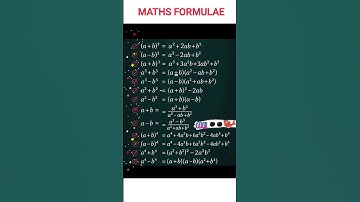 "Master Math Magic: 10 Essential Formulae That Will Elevate Your Skills!" #mathlearner