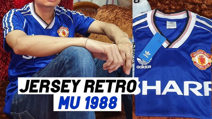 22.00 - Manchester United Retro Jersey 1988 Away Football Jersey